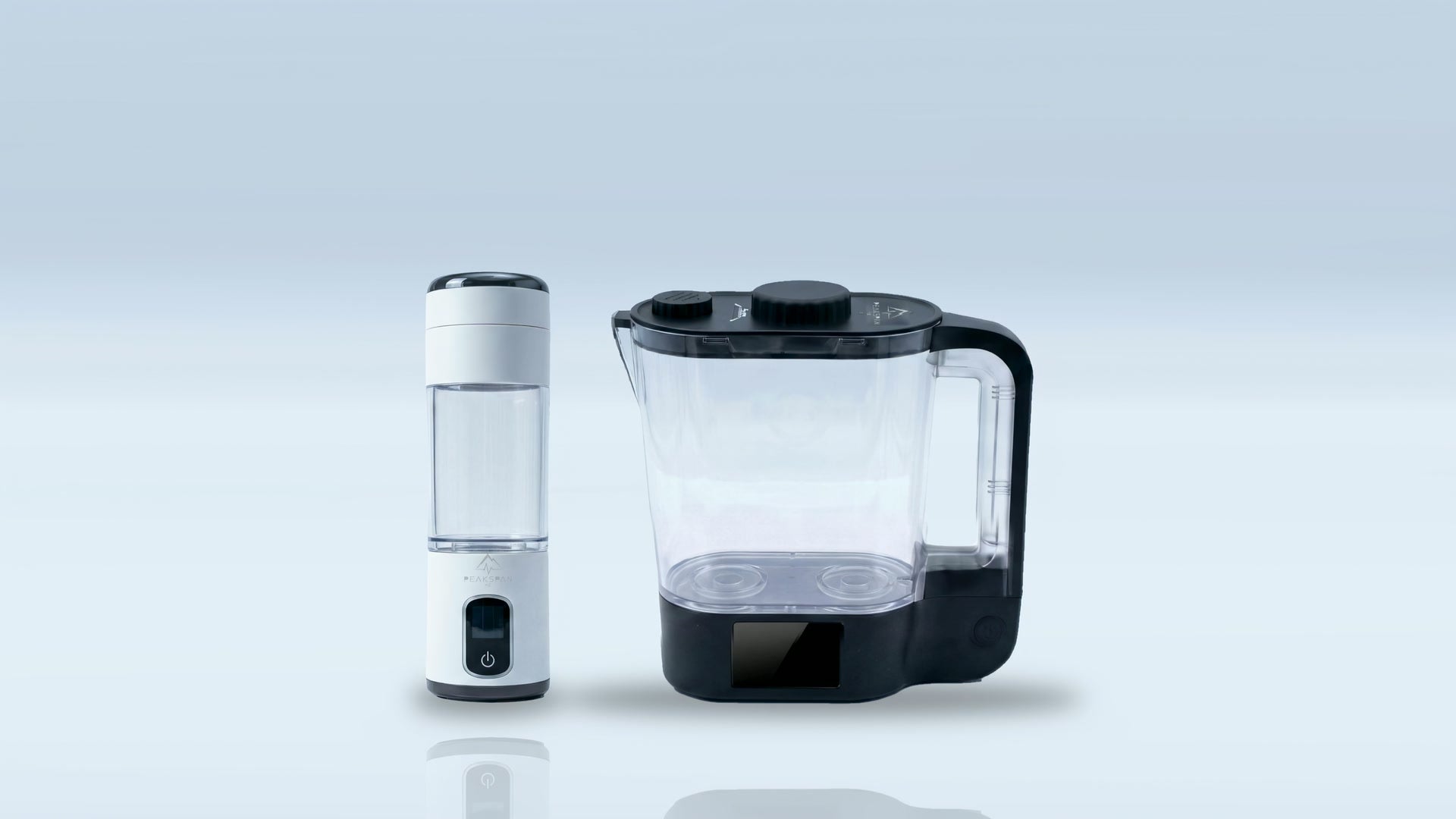 The Peak Stack: H2 Quantum Flask and H2 Pitcher, rotating together